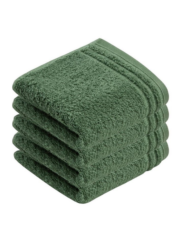 Vossen Gästehandtücher 4er Pack Gästetuch 30 x 50 cm Vienna Style Superso, Frottier (Spar-Set, 4-St), Vegan von Vossen