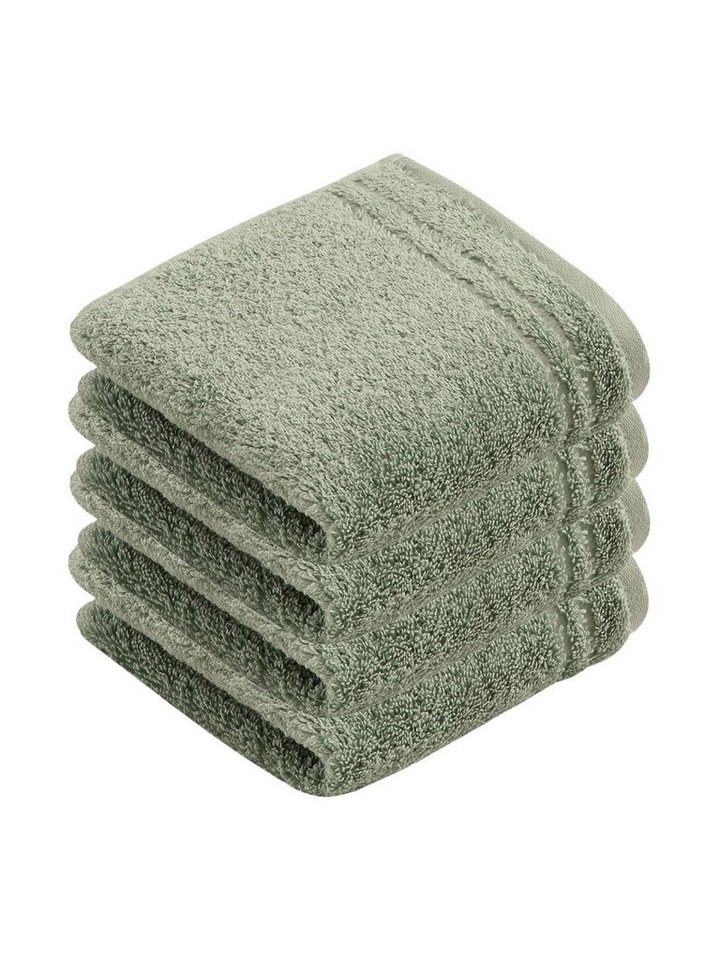 Vossen Gästehandtücher 4er Pack Gästetuch 40 x 60 cm Vienna Style Superso, Frottier (Spar-Set, 4-St), Vegan von Vossen
