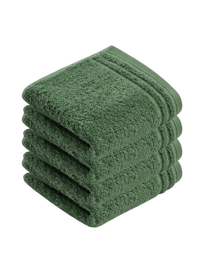 Vossen Gästehandtücher 4er Pack Gästetuch 40 x 60 cm Vienna Style Superso, Frottier (Spar-Set, 4-St), Vegan von Vossen