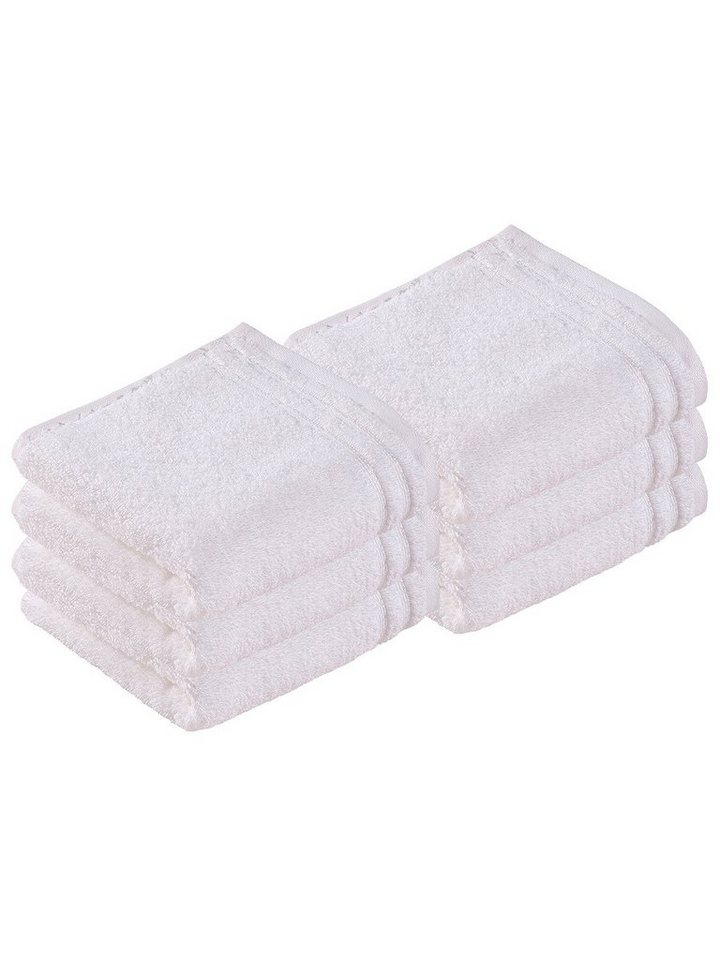 Vossen Gästehandtücher 6er Pack Gästetuch 30 x 50 cm Calypso feeling, Frottier (Spar-Set, 6-St), Vegan von Vossen