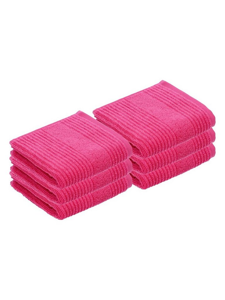 Vossen Gästehandtücher 6er Pack Gästetuch 30 x 50 cm Tomorrow, Frottier (Spar-Set, 6-St), Vegan von Vossen