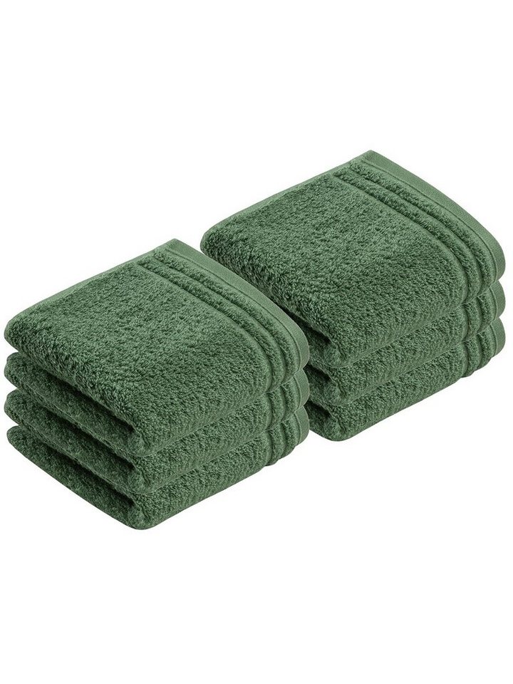 Vossen Gästehandtücher 6er Pack Gästetuch 30 x 50 cm Vienna Style Superso, Frottier (Spar-Set, 6-St), Vegan von Vossen