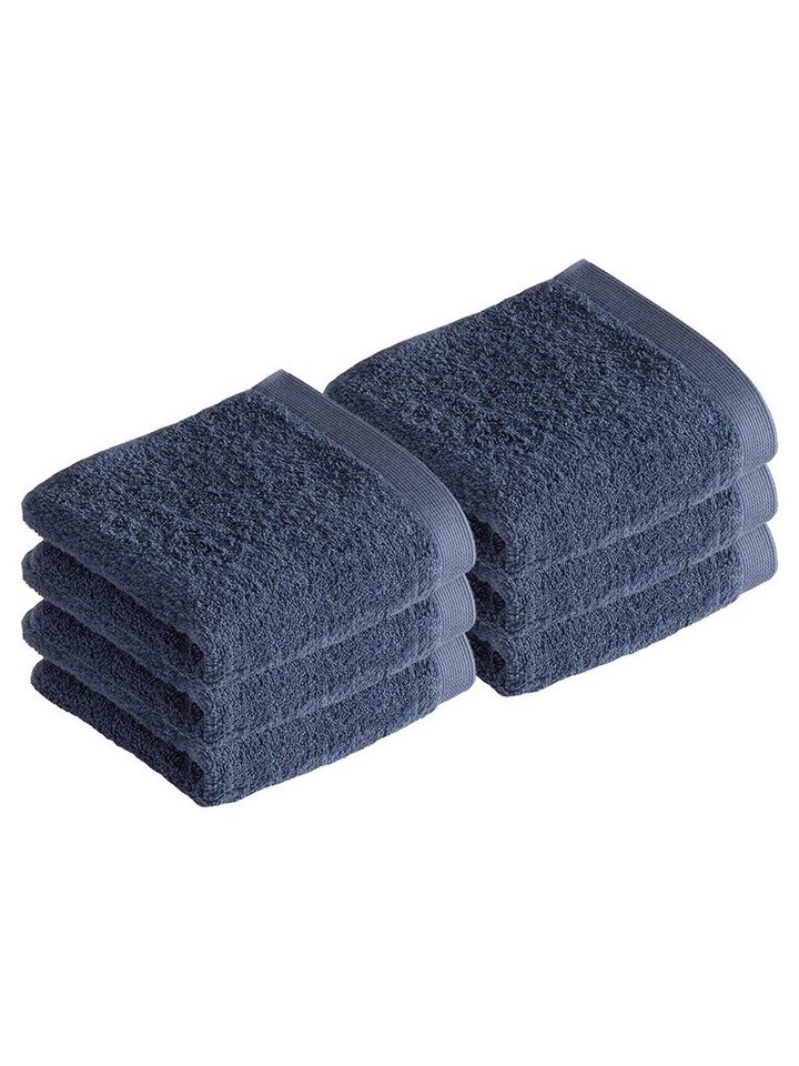 Vossen Gästehandtücher 6er Pack Gästetuch 40 x 60 cm High Line, Frottier (Spar-Set, 6-St), Vegan von Vossen