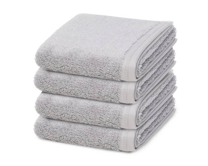 Vossen Handtuch Set Vegan Life, Frottee (Spar-Set, 4-St), 4 X Gästetuch im Set - Baumwolle - Saugstark von Vossen