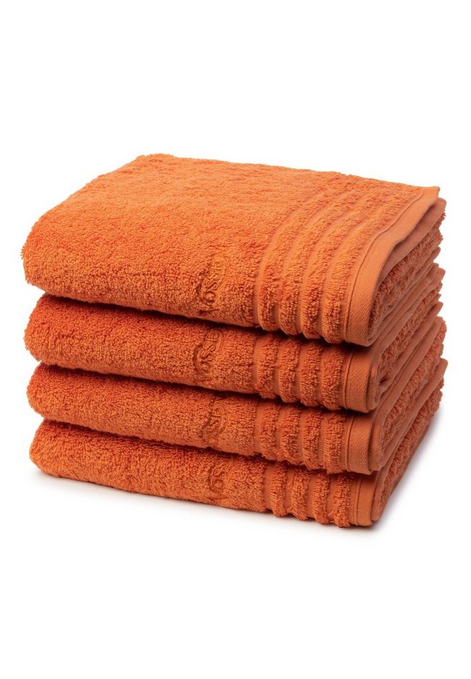 Vossen Handtuch Set Vienna Style Supersoft, Frottee (Spar-Set, 4-St), 4 X Handtuch im Set - Baumwolle - Extrem flauschig und saugfähig von Vossen