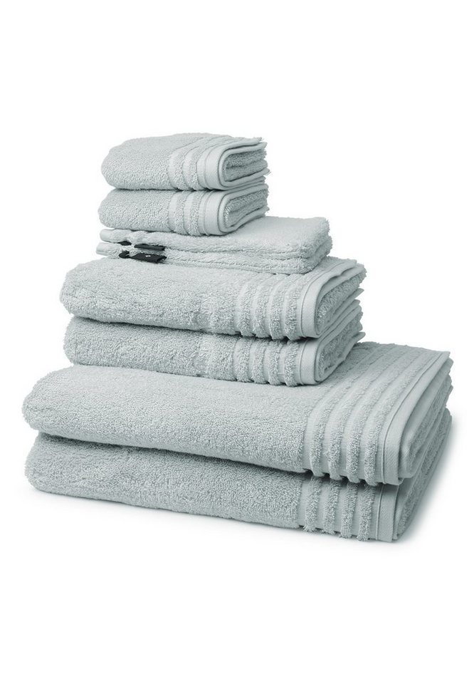 Vossen Handtuch Set Vienna Style Supersoft, Frottee (Spar-Set, 8-St), 2 X Wasch- 2 X Gäste- 2 X Dusch- 2 X Handtuch im Set - Baumwolle von Vossen