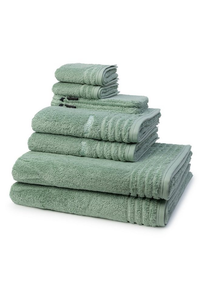 Vossen Handtuch Set Vienna Style Supersoft, Frottee (Spar-Set, 8-St), 2 X Wasch- 2 X Gäste- 2 X Dusch- 2 X Handtuch im Set - Baumwolle von Vossen