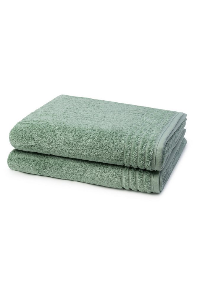 Vossen Handtuch Set Vienna Style Supersoft, Walkfrottee (Spar-Set, 2-St), 2 X Duschtuch - Im Set - Baumwolle - Extrem flauschig und saugfähig von Vossen