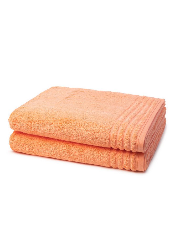 Vossen Handtuch Set Vienna Style Supersoft, Walkfrottee (Spar-Set, 2-St), 2 X Duschtuch - Im Set - Baumwolle - Extrem flauschig und saugfähig von Vossen