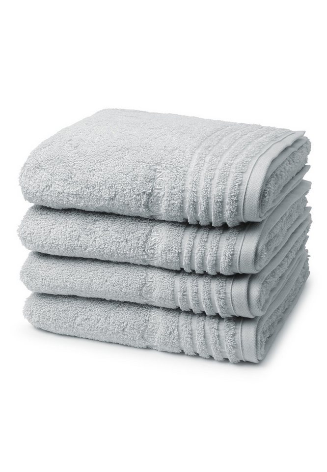 Vossen Handtuch Set Vienna Style Supersoft, Walkfrottee (Spar-Set, 4-St), 4 X Handtuch - im Set - Baumwolle - Extrem flauschig und saugfähig von Vossen