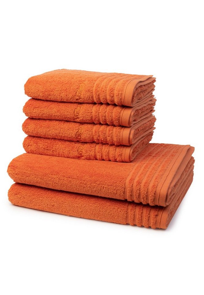 Vossen Handtuch Set Vienna Style Supersoft, Walkfrottee (Spar-Set, 6-St), 4 X Handtuch 2 X Duschtuch - im Set - Baumwolle von Vossen