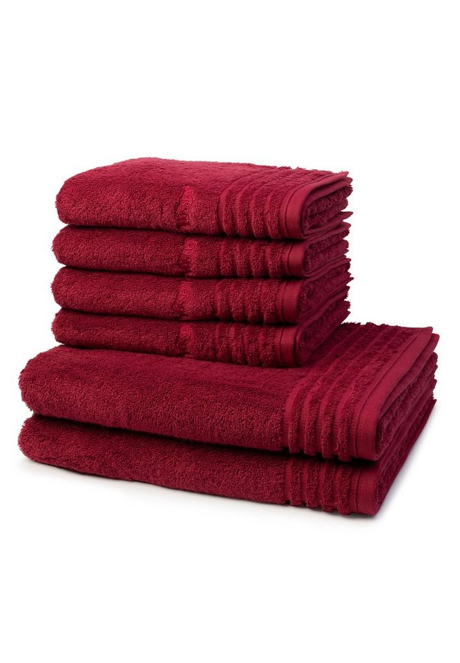 Vossen Handtuch Set Vienna Style Supersoft, Frottee (Spar-Set, 6-St), 4 X Handtuch 2 X Duschtuch im Set - Baumwolle - Saugstark von Vossen