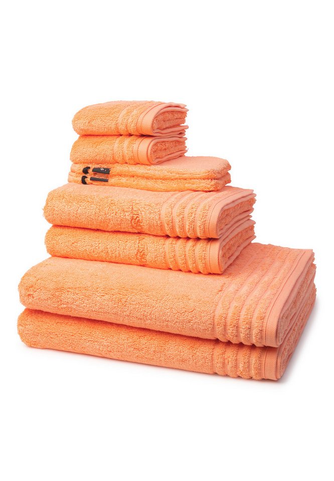 Vossen Handtuch Set Vienna Style Supersoft, Walkfrottee (Spar-Set, 8-St), 2 X Wasch- 2 X Gäste- 2 X Dusch- 2 X Handtuch im Set - Baumwolle von Vossen