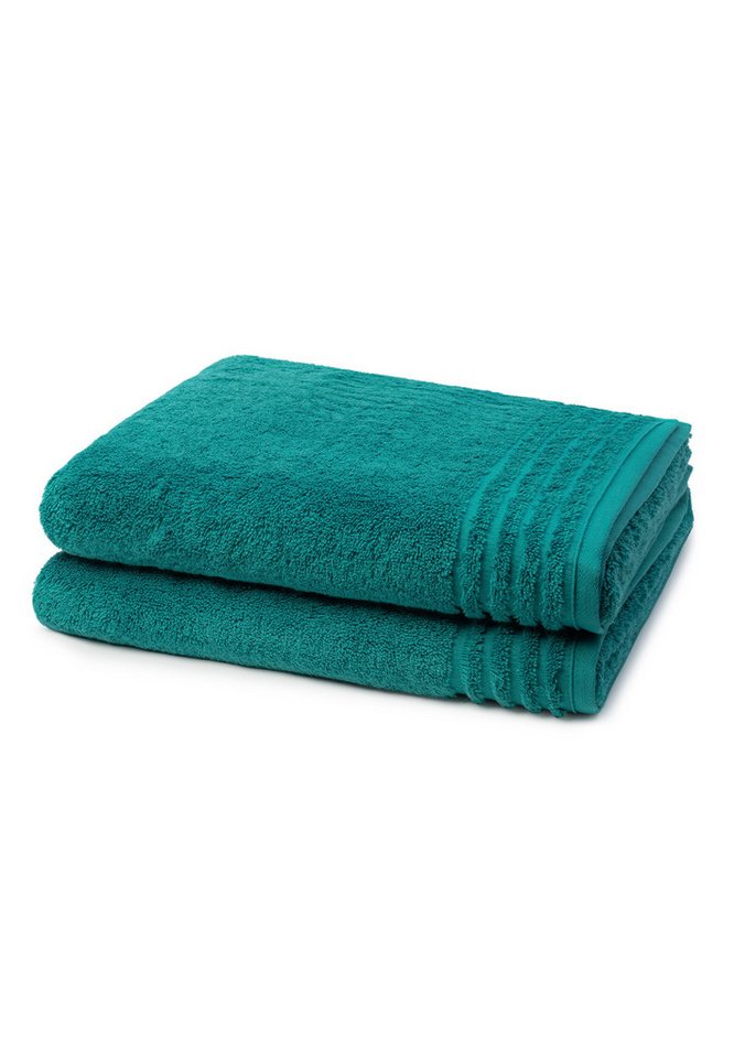 Vossen Handtuch Set Vienna Style Supersoft, Walkfrottee (Spar-Set, 2-St), 2 X Duschtuch - Im Set - Baumwolle - Extrem flauschig und saugfähig von Vossen