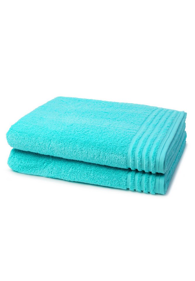 Vossen Handtuch Set Vienna Style Supersoft, Walkfrottee (Spar-Set, 2-St), 2 X Duschtuch - Im Set - Baumwolle - Extrem flauschig und saugfähig von Vossen
