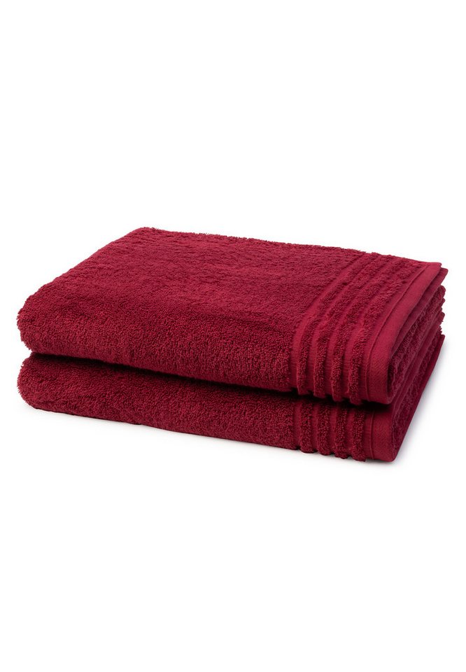 Vossen Handtuch Set Vienna Style Supersoft, Walkfrottee (Spar-Set, 2-St), 2 X Duschtuch - Im Set - Baumwolle - Extrem flauschig und saugfähig von Vossen