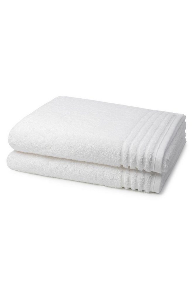 Vossen Handtuch Set Vienna Style Supersoft, Walkfrottee (Spar-Set, 2-St), 2 X Duschtuch im Set - Baumwolle - Extrem flauschig und saugfähig von Vossen