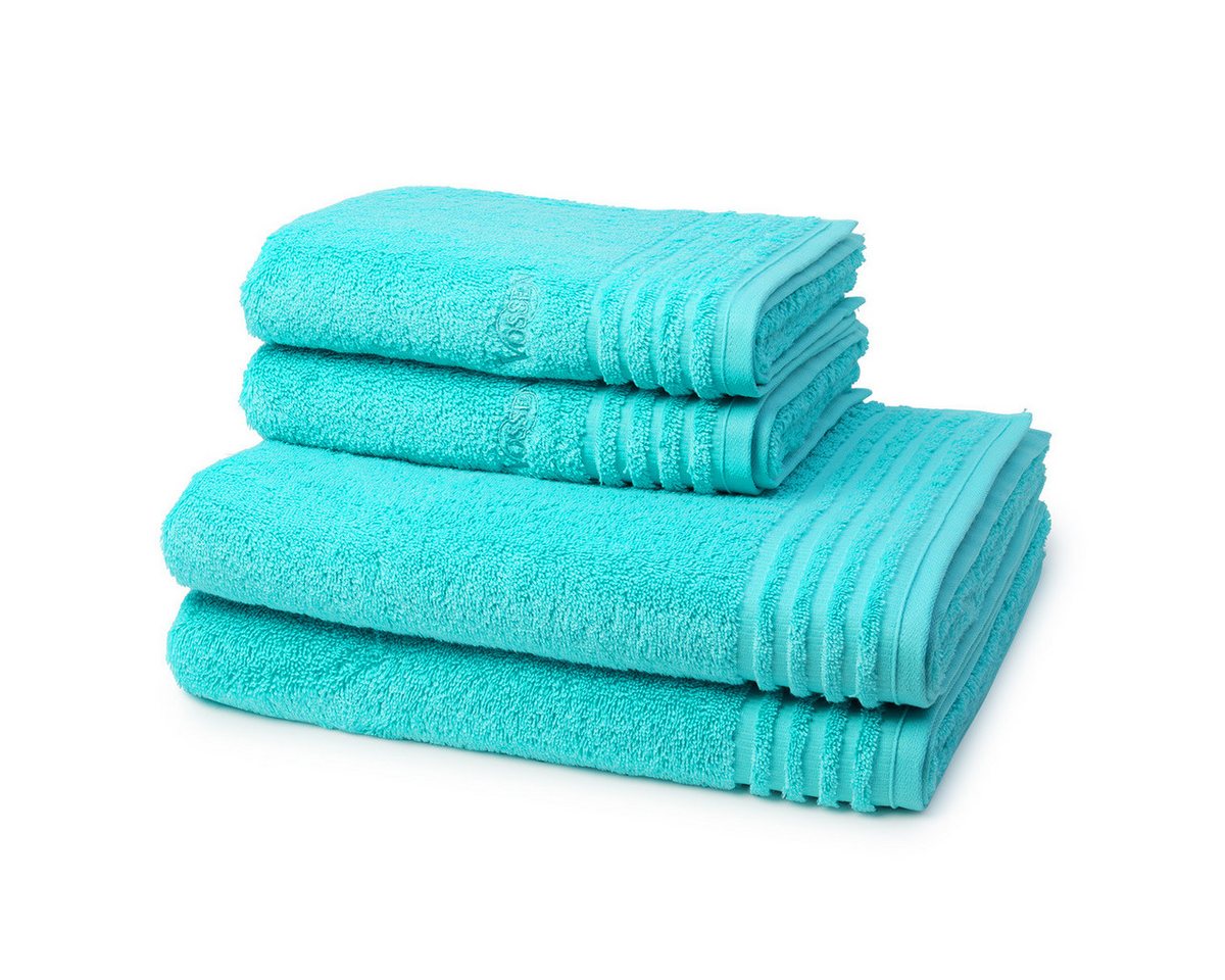 Vossen Handtuch Set Vienna Style Supersoft, Frottee (Spar-Set, 4-St), 2 X Handtuch 2 X Duschtuch im Set - Baumwolle - Saugstark von Vossen