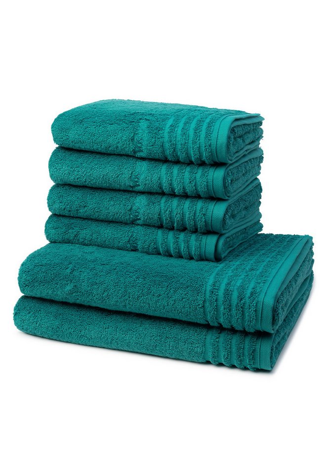 Vossen Handtuch Set Vienna Style Supersoft, Walkfrottee (Spar-Set, 6-St), 4 X Handtuch 2 X Duschtuch - im Set - Baumwolle von Vossen