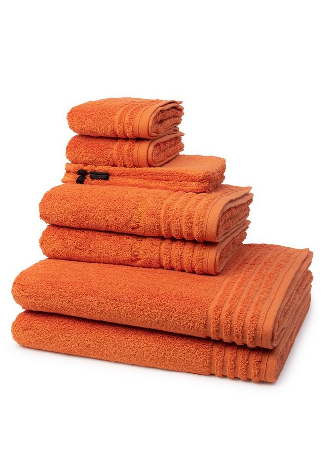 Vossen Handtuch Set Vienna Style Supersoft, Walkfrottee (Spar-Set, 8-St), 2 X Wasch- 2 X Gäste- 2 X Dusch- 2 X Handtuch im Set - Baumwolle von Vossen