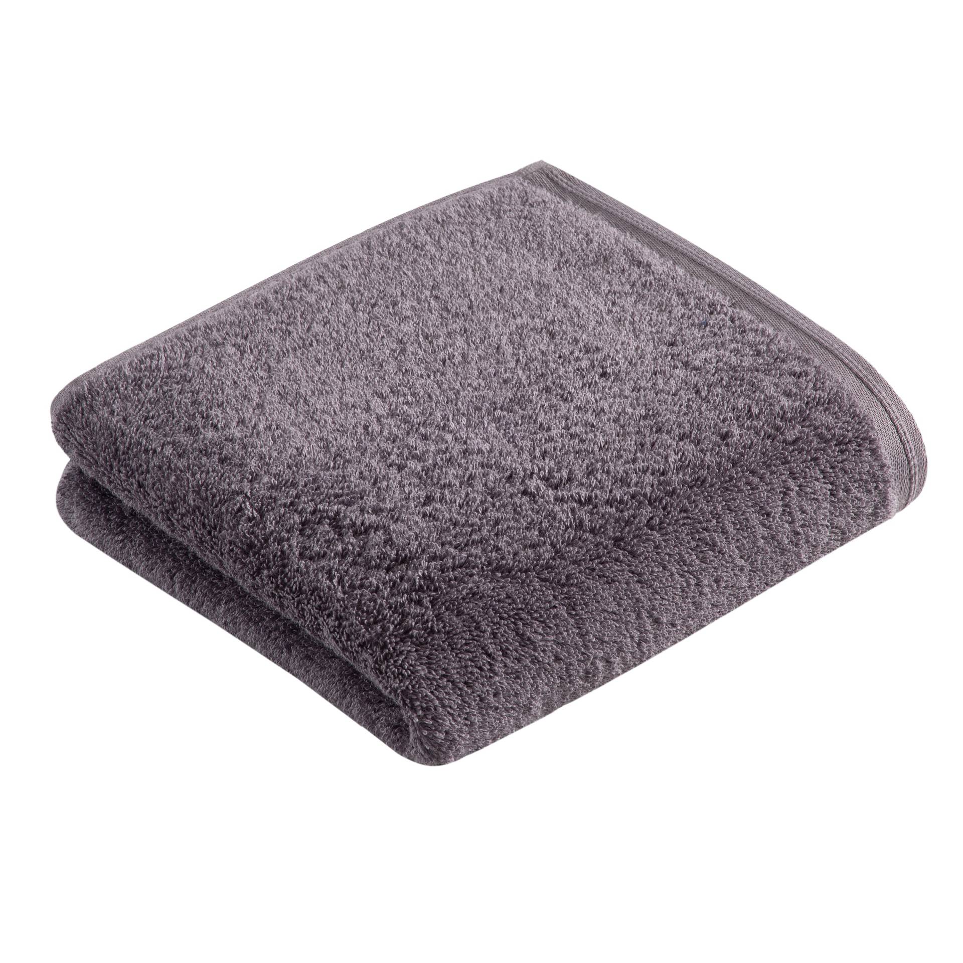 Vossen Handtuch Vegan Life ca. 50x100cm in Farbe dunkelgrau Vossen Handtuch Vegan Life ca. 50x100cm in Farbe dunkelgrau von Vossen