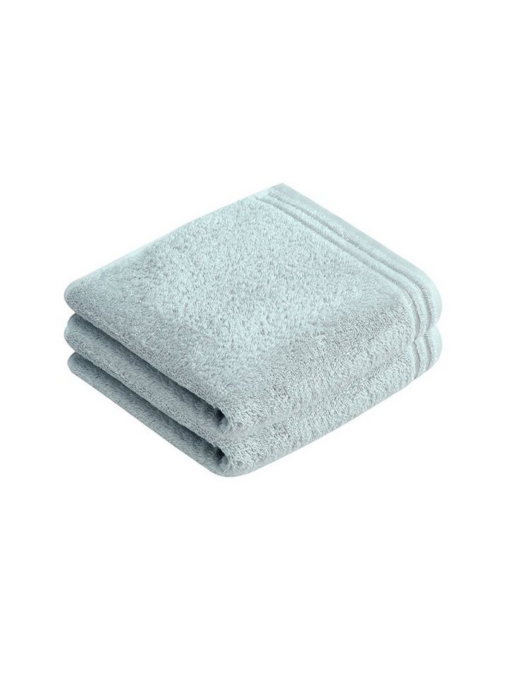 Vossen Handtücher 2er Pack Handtuch 50 x 100 cm Calypso feeling, Frottier (Spar-Set, 2-St), Vegan von Vossen