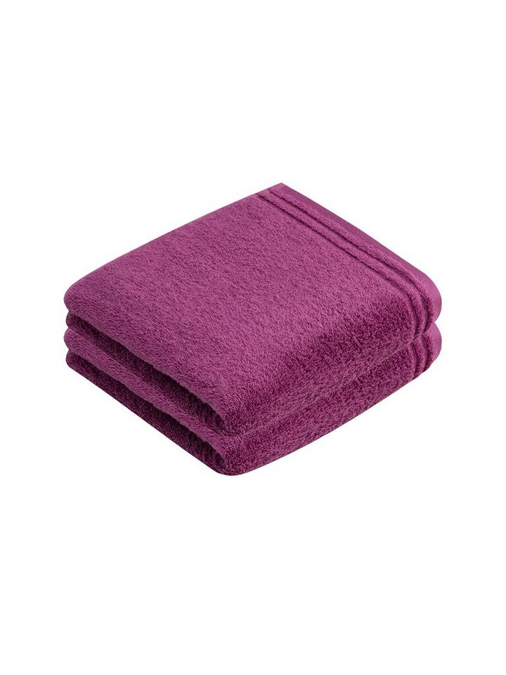 Vossen Handtücher 2er Pack Handtuch 50 x 100 cm Calypso feeling, Frottier (Spar-Set, 2-St), Vegan von Vossen