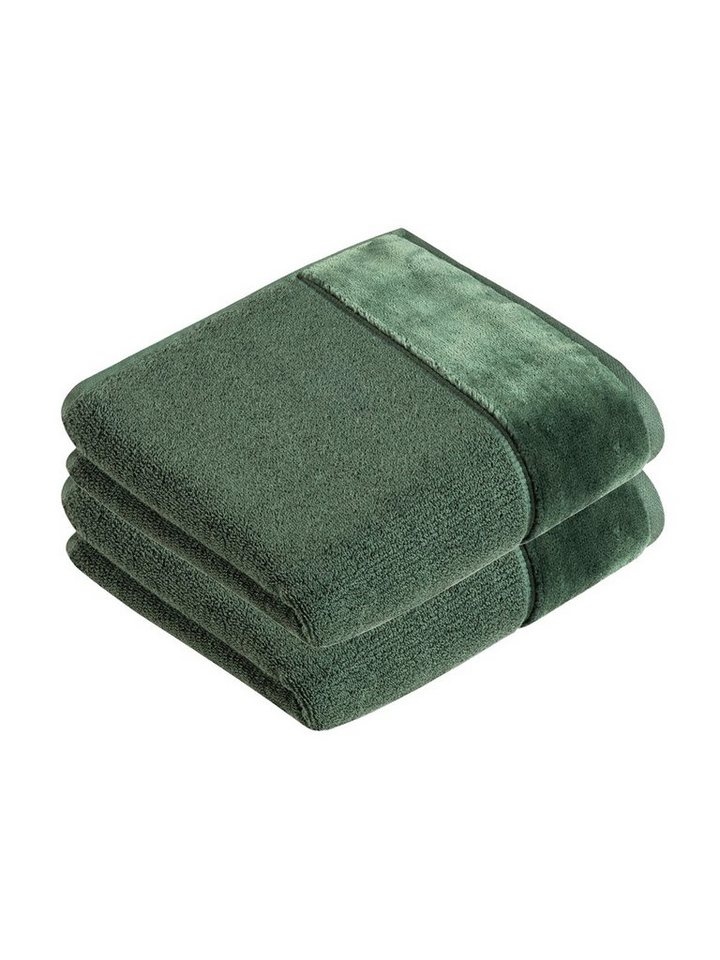 Vossen Handtücher 2er Pack Handtuch 50 x 100 cm Pure, Frottier (Spar-Set, 2-St), Vegan von Vossen