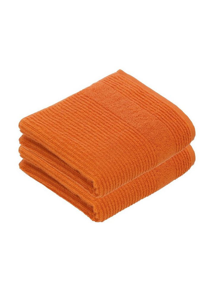 Vossen Handtücher 2er Pack Handtuch 50 x 100 cm Tomorrow, Frottier (Spar-Set, 2-St), Vegan von Vossen