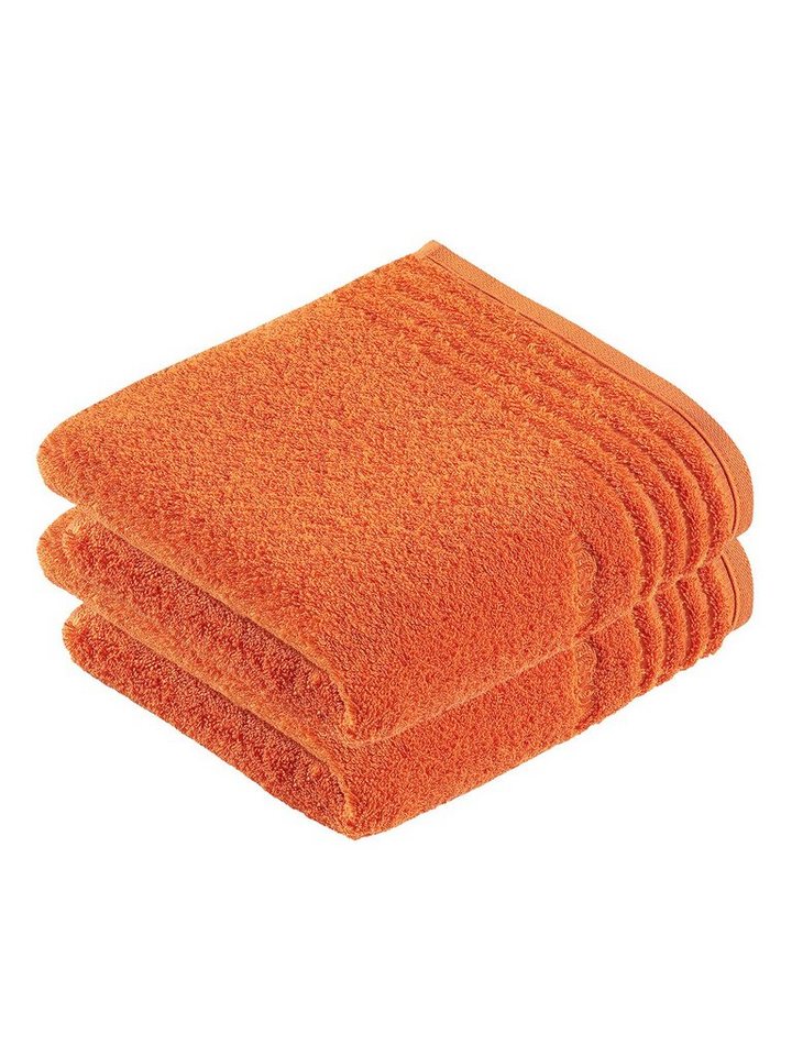 Vossen Handtücher 2er Pack Handtuch 50 x 100 cm Vienna Style Superso, Frottier (Spar-Set, 2-St), Vegan von Vossen