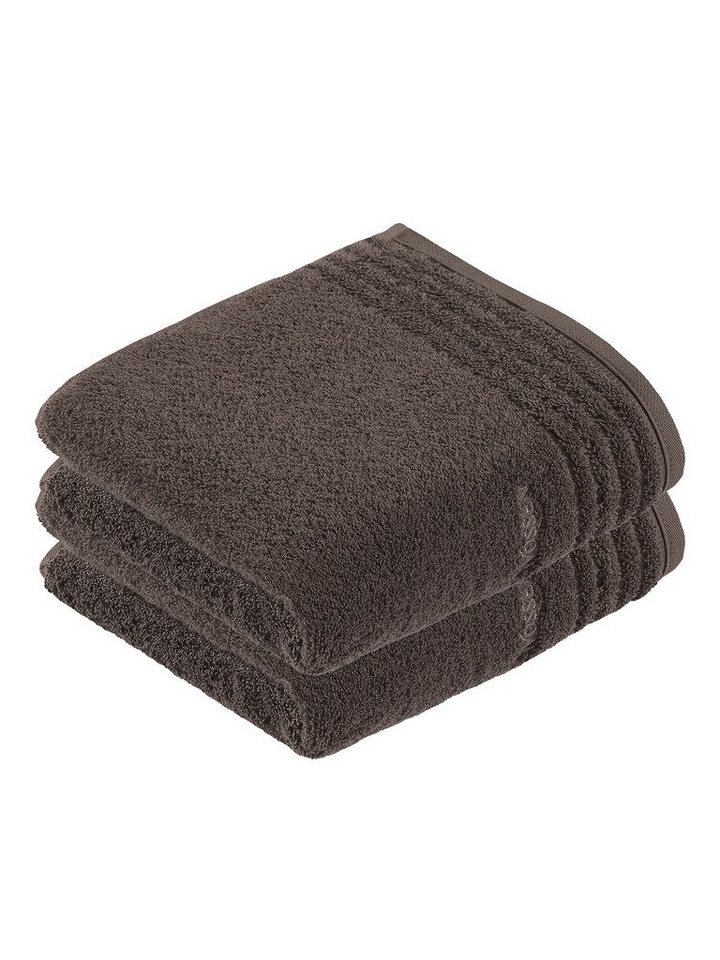 Vossen Handtücher 2er Pack Handtuch 50 x 100 cm Vienna Style Superso, Frottier (Spar-Set, 2-St), Vegan von Vossen