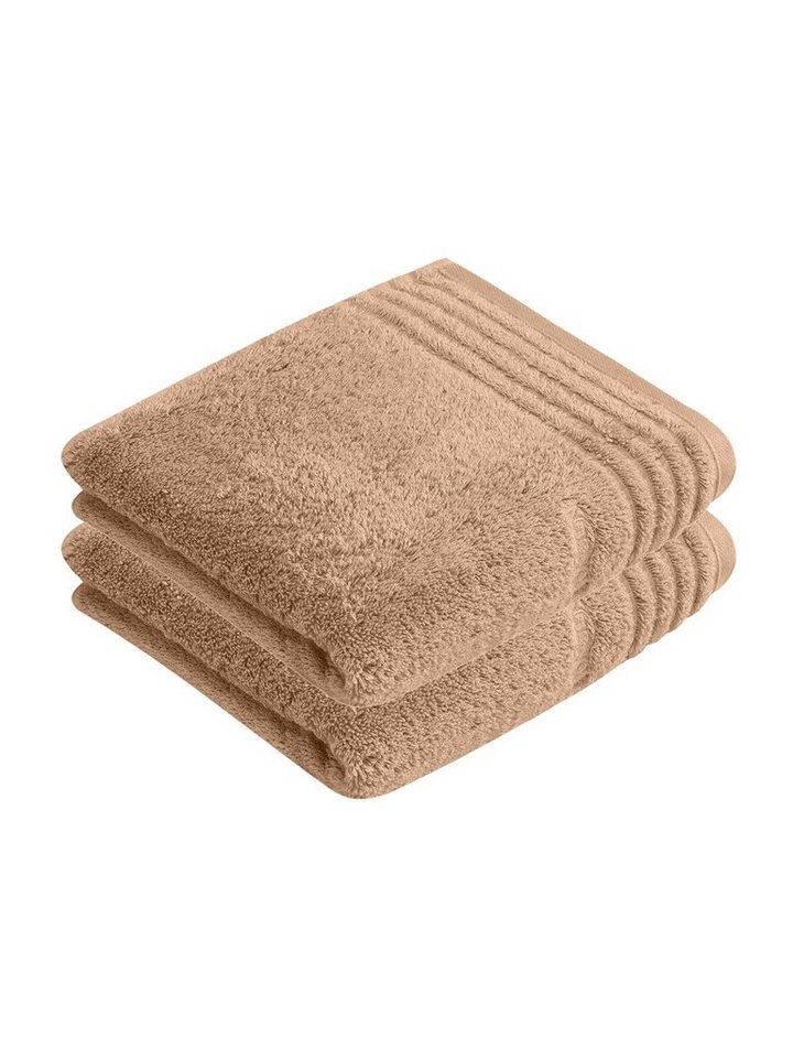 Vossen Handtücher 2er Pack Handtuch 50 x 100 cm Vienna Style Superso, Frottier (Spar-Set, 2-St), Vegan von Vossen