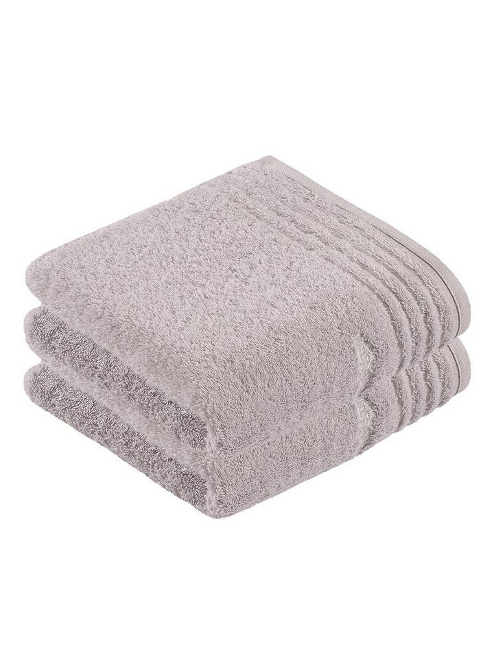 Vossen Handtücher 2er Pack Handtuch 50 x 100 cm Vienna Style Superso, Frottier (Spar-Set, 2-St), Vegan von Vossen