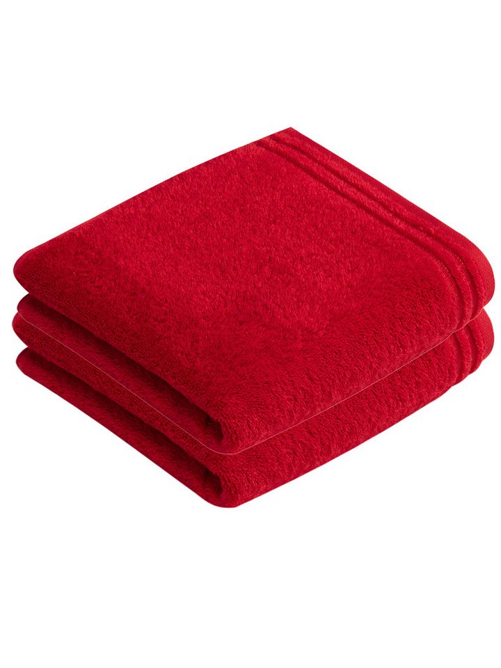 Vossen Handtücher 2er Pack Handtuch 60 x 110 cm Calypso feeling, Frottier (Spar-Set, 2-St), hohe Markenqualität von Vossen