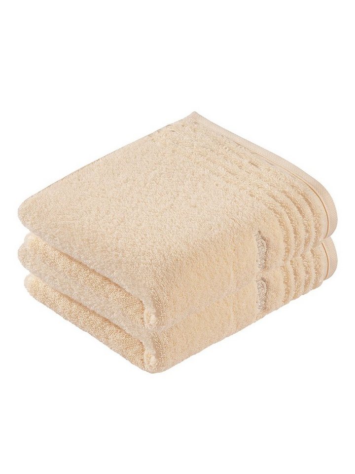 Vossen Handtücher 2er Pack Handtuch 60 x 110 cm Vienna Style Superso, Frottier (Spar-Set, 2-St), Vegan von Vossen