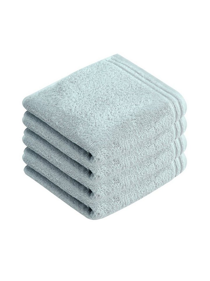Vossen Handtücher 4er Pack Handtuch 50 x 100 cm Calypso feeling, Frottier (Spar-Set, 4-St), Vegan von Vossen