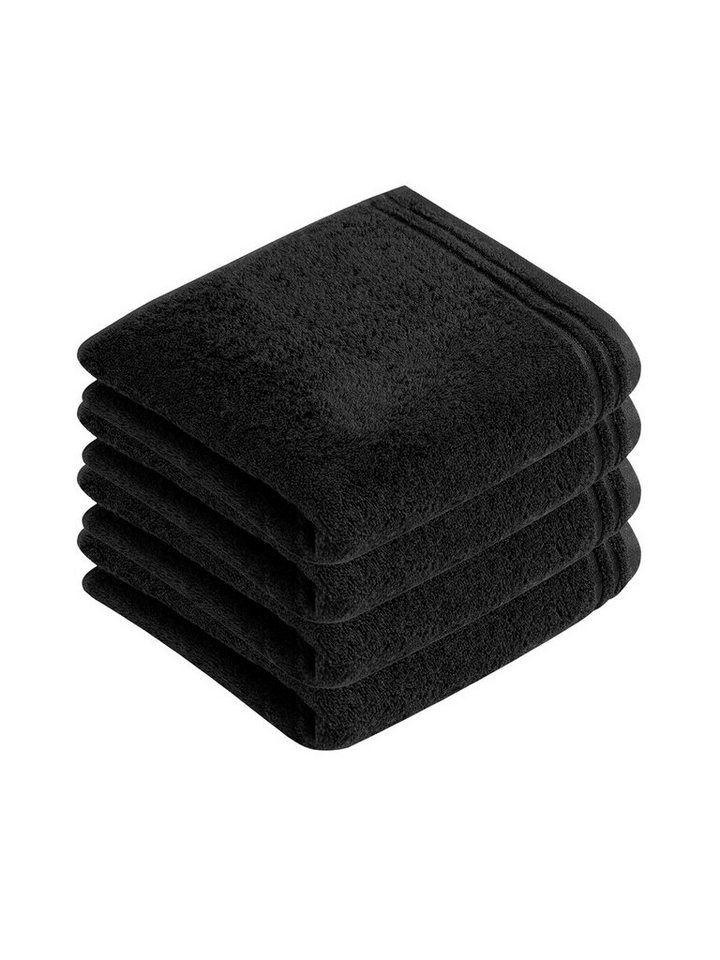 Vossen Handtücher 4er Pack Handtuch 50 x 100 cm Calypso feeling, Frottier (Spar-Set, 4-St), Vegan von Vossen