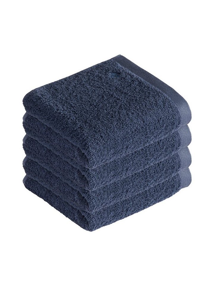 Vossen Handtücher 4er Pack Handtuch 50 x 100 cm High Line, Frottier (Spar-Set, 4-St), Vegan von Vossen