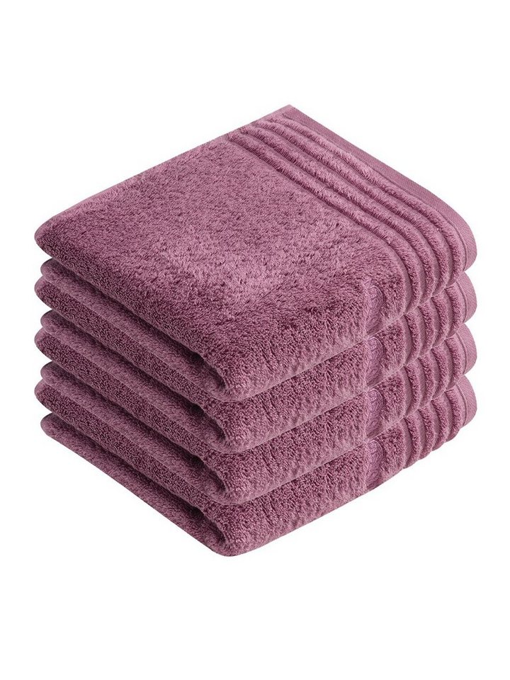 Vossen Handtücher 4er Pack Handtuch 50 x 100 cm Vienna Style Superso, Frottier (Spar-Set, 4-St), Vegan von Vossen