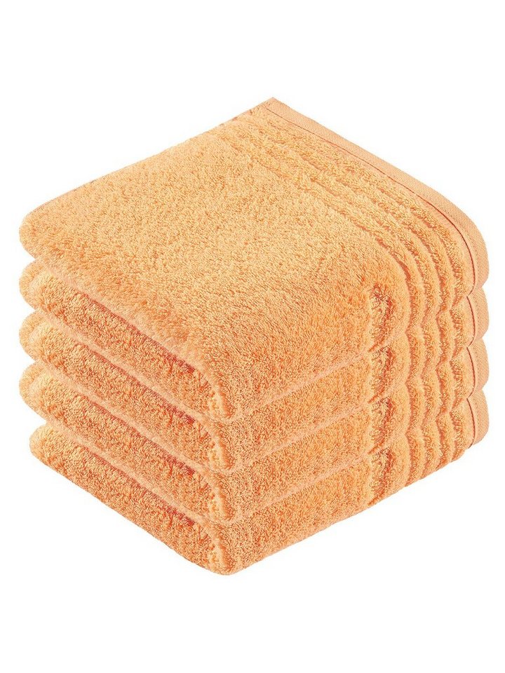 Vossen Handtücher 4er Pack Handtuch 60 x 110 cm Vienna Style Superso, Frottier (Spar-Set, 4-St), Vegan von Vossen