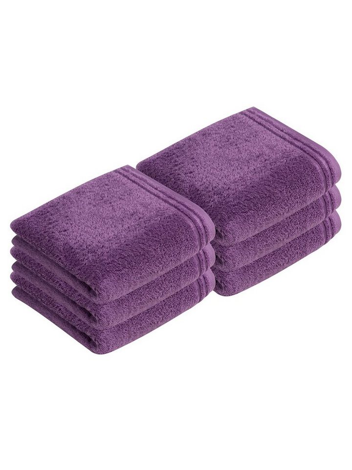 Vossen Handtücher 6er Pack Handtuch 50 x 100 cm Calypso feeling, Frottier (Spar-Set, 6-St), Vegan von Vossen