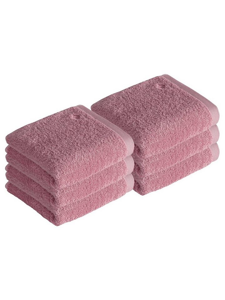 Vossen Handtücher 6er Pack Handtuch 50 x 100 cm High Line, Frottier (Spar-Set, 6-St), Vegan von Vossen