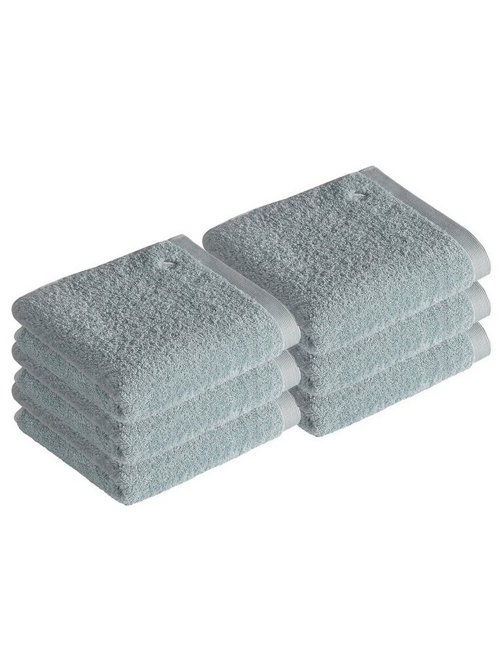 Vossen Handtücher 6er Pack Handtuch 50 x 100 cm High Line, Frottier (Spar-Set, 6-St), Vegan von Vossen