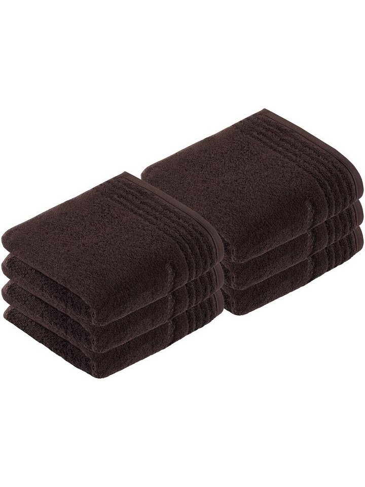 Vossen Handtücher 6er Pack Handtuch 50 x 100 cm Vienna Style Superso, Frottier (Spar-Set, 6-St), Vegan von Vossen