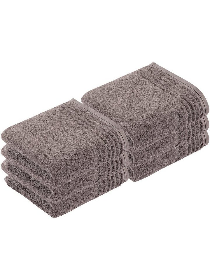 Vossen Handtücher 6er Pack Handtuch 50 x 100 cm Vienna Style Superso, Frottier (Spar-Set, 6-St), Vegan von Vossen