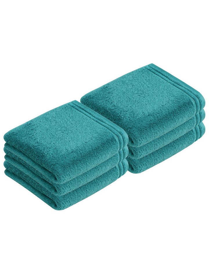 Vossen Handtücher 6er Pack Handtuch 60 x 110 cm Calypso feeling, Frottier (Spar-Set, 6-St), hohe Markenqualität von Vossen