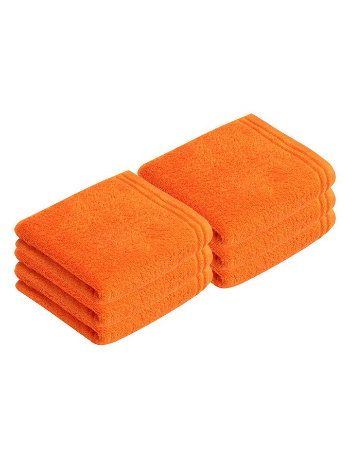 Vossen Handtücher 6er Pack Handtuch 60 x 110 cm Calypso feeling, Frottier (Spar-Set, 6-St), hohe Markenqualität von Vossen