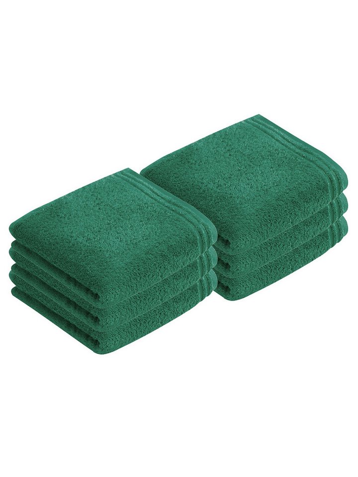Vossen Handtücher 6er Pack Handtuch 60 x 110 cm Calypso feeling, Frottier (Spar-Set, 6-St), hohe Markenqualität von Vossen
