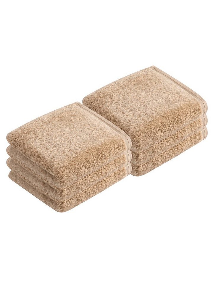 Vossen Handtücher 6er Pack Handtuch 60 x 110 cm Vegan Life, Frottier (Spar-Set, 6-St), Vegan von Vossen