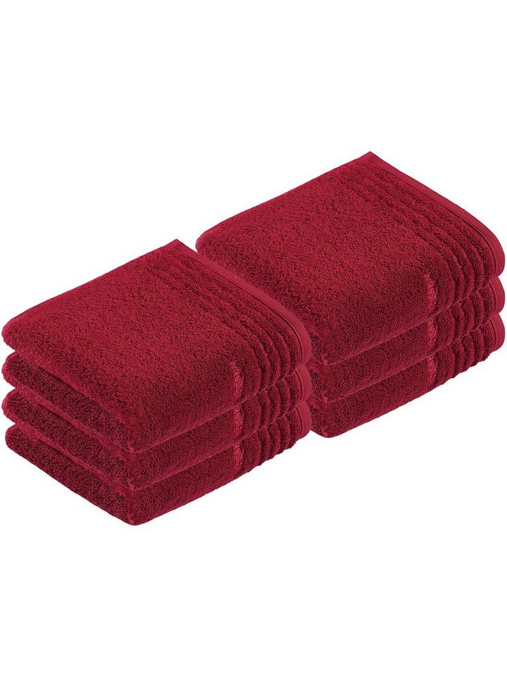 Vossen Handtücher 6er Pack Handtuch 60 x 110 cm Vienna Style Superso, Frottier (Spar-Set, 6-St), Vegan von Vossen